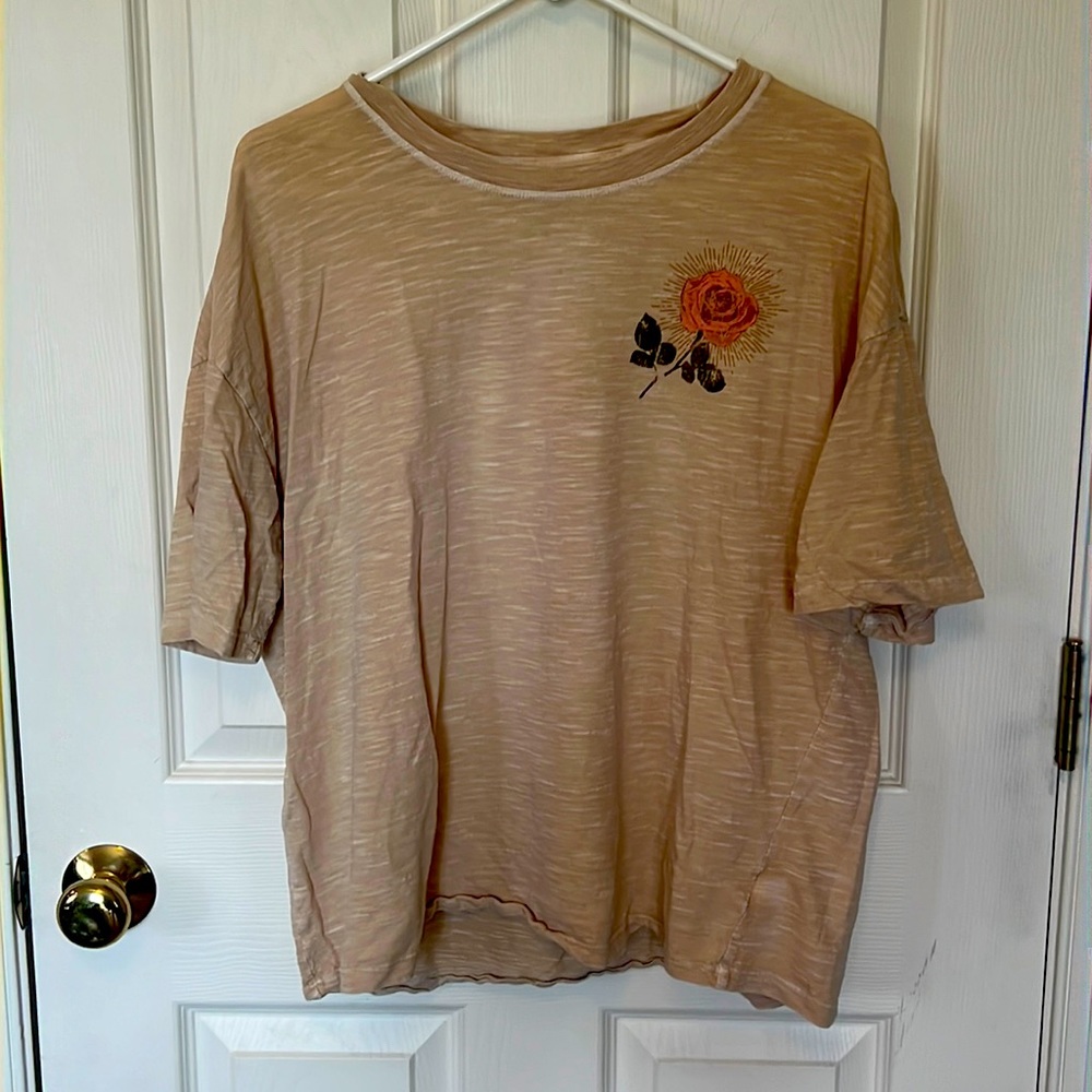 Free State yellow rose t-shirt